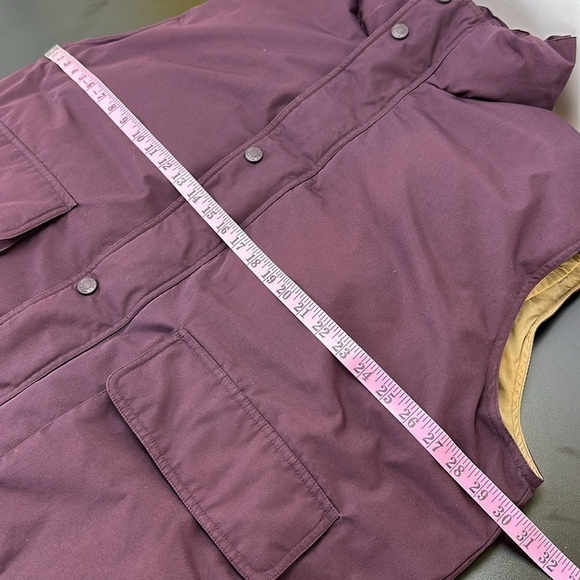 Cabela’s Premier Northern Goose Down Plum Puffer Vest 2XL Tall Outdoor Hunting - Picture 10 of 15